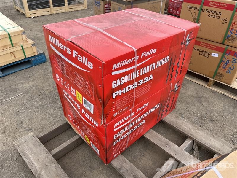 MultiQuip of (2) Multiquip PHD233A Earth Power Auger (Unused 소형 드릴 장비