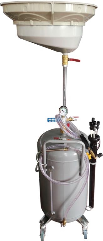 MultiQuip of (2) Multiquip VPODAIR70 70 L Oil Drainer (Unuse Other components