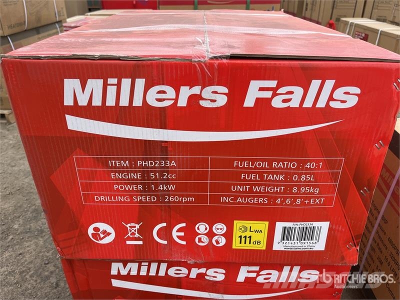 MultiQuip of (2) Multiquip PHD233A Earth Power Auger (Unused 소형 드릴 장비