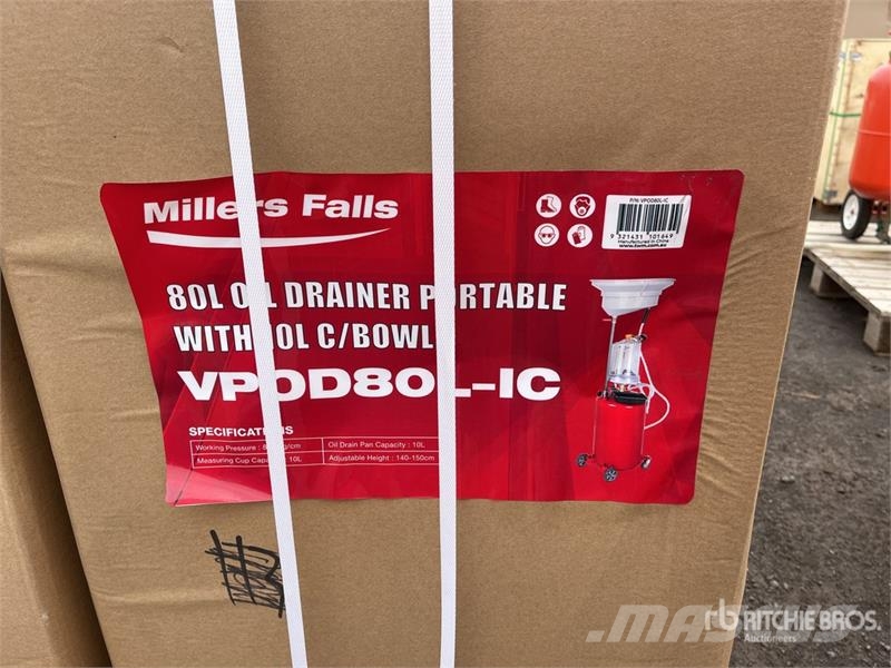 MultiQuip of (2) Multiquip VPOD80L 80 L Oil Drainer (Unused) Other components