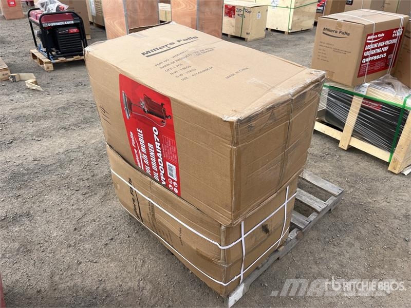 MultiQuip of (2) Multiquip VPODAIR70 70 L Oil Drainer (Unuse Other components