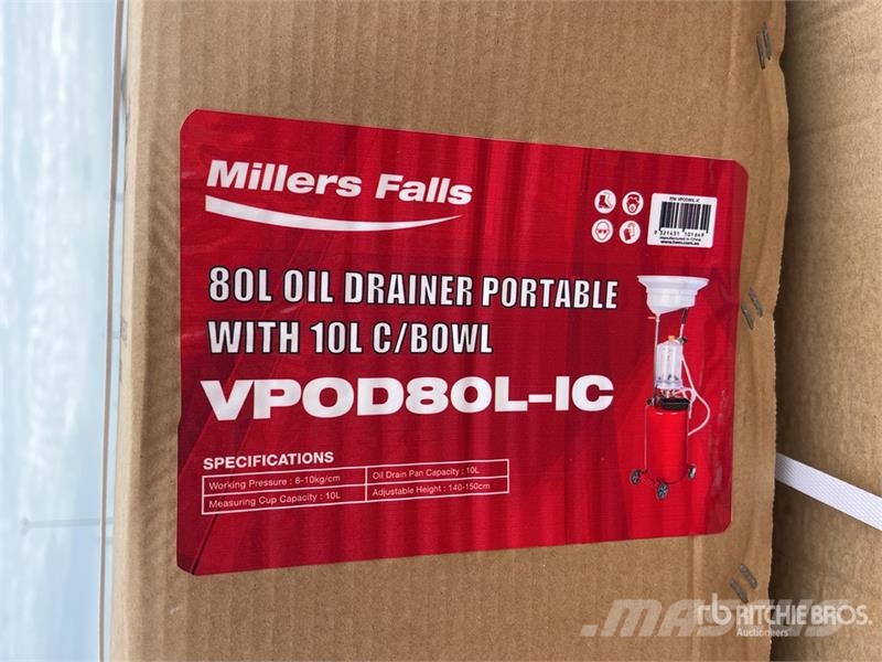 MultiQuip of (2) Multiquip VPOD80L 80 L Oil Drainer (Unused) Other components