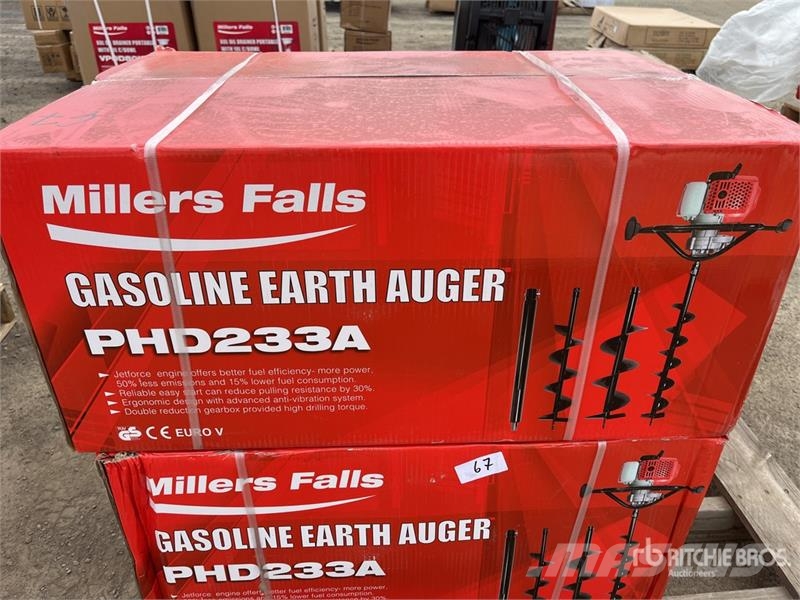 MultiQuip of (2) Multiquip PHD233A Earth Power Auger (Unused 소형 드릴 장비