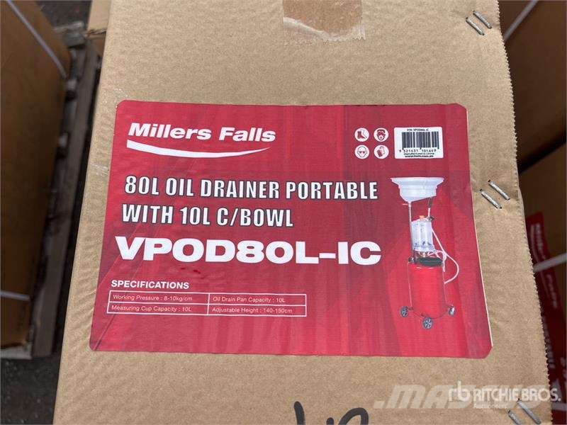 MultiQuip of (2) Multiquip VPOD80L 80 L Oil Drainer (Unused) Other components