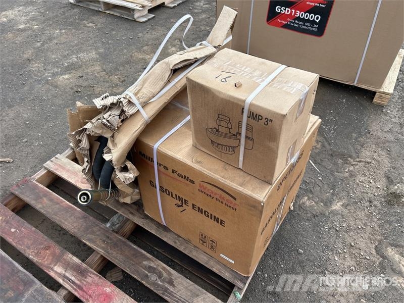 MultiQuip of (3) Boxes of Multiquip QWPE55FX Flexible Drive  Vesipumput