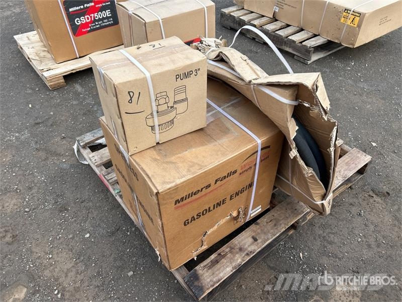 MultiQuip of (3) Boxes of Multiquip QWPE55FX Flexible Drive  Vesipumput