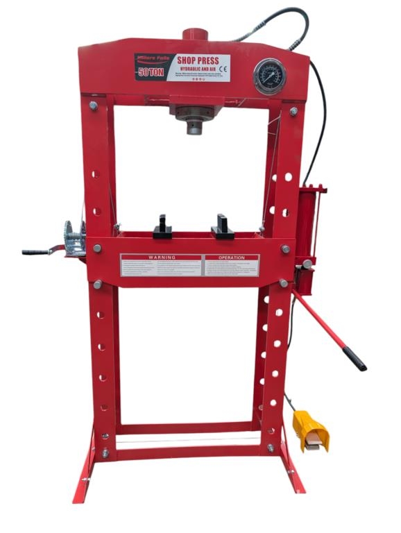 MultiQuip PRESALR50T 50 Ton Air Hydraulic Shop Press (Unused مكونات أخرى