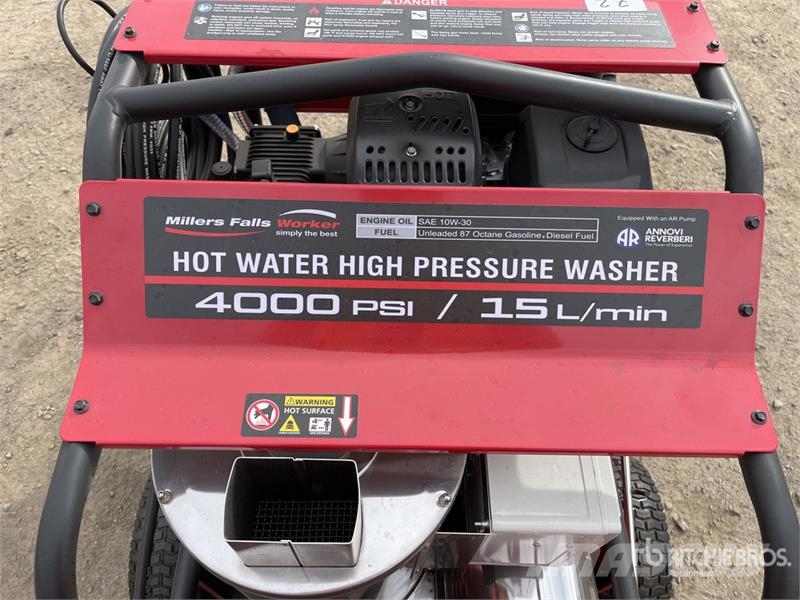 MultiQuip PW4000H 16 hp Hot Pressure Washer (Unused) Máquinas ligeiras de lavagem a pressão