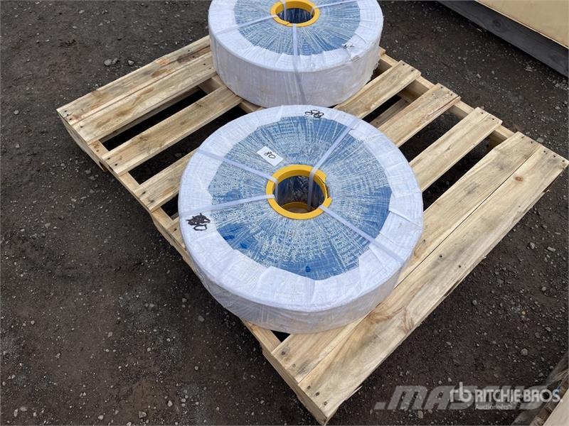 MultiQuip QWLF100100 4 In. 100 M PVC Layflat Water Hose (Unu ملحقات خرسانة
