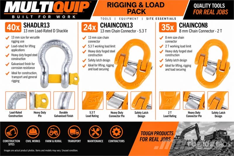 MultiQuip Rigging & Load Pack (Unused) Ostale komponente