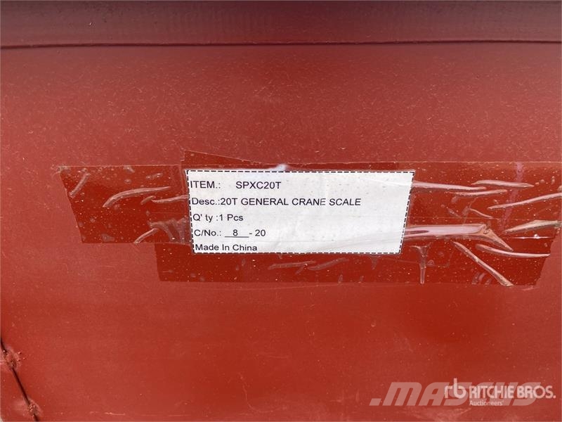 MultiQuip SPXC20T 20 t Crane Scales (Unused) Other components