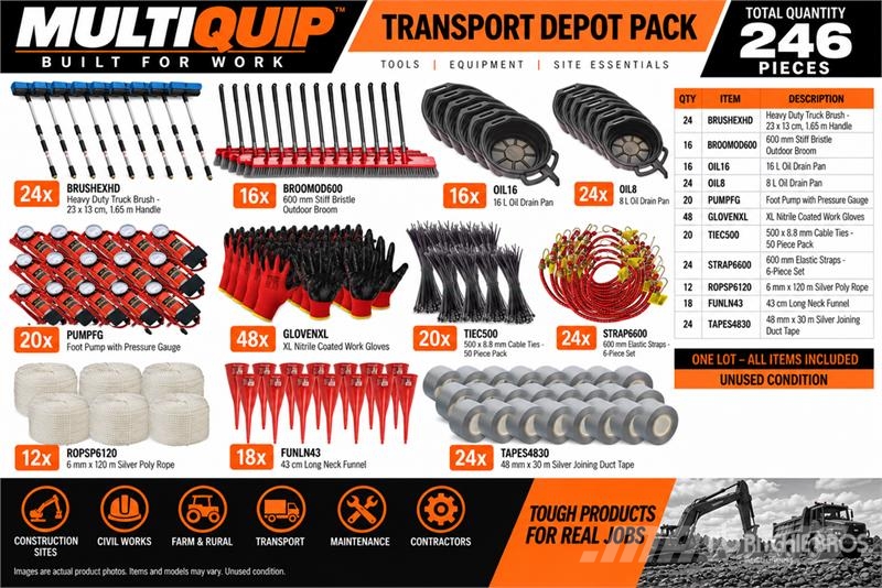 MultiQuip Transport Depot Pack (Unused) Ostale komponente