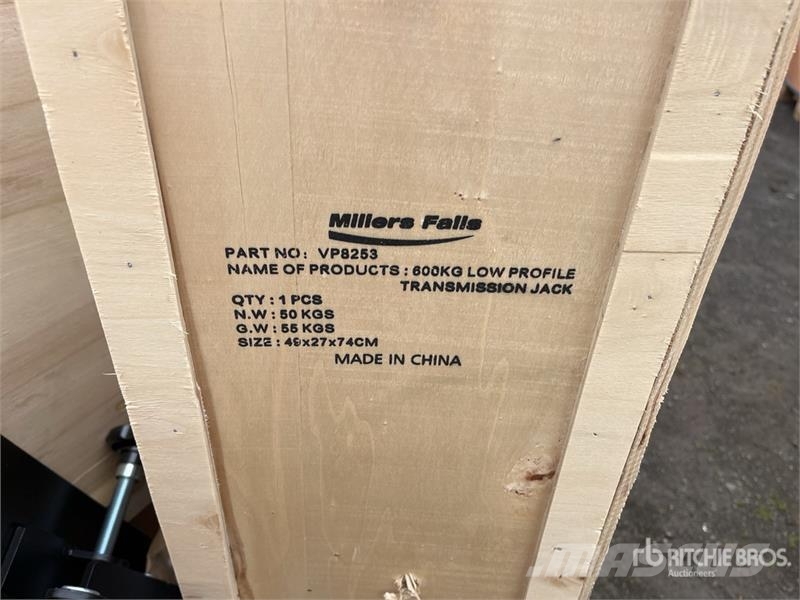 MultiQuip VP82605 1000 kg Floor Transmission Jack (Unused) Ostalo za građevinarstvo