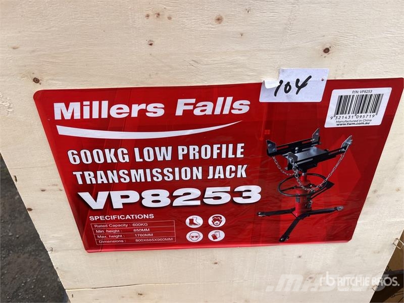 MultiQuip VP82605 1000 kg Floor Transmission Jack (Unused) Ostalo za građevinarstvo