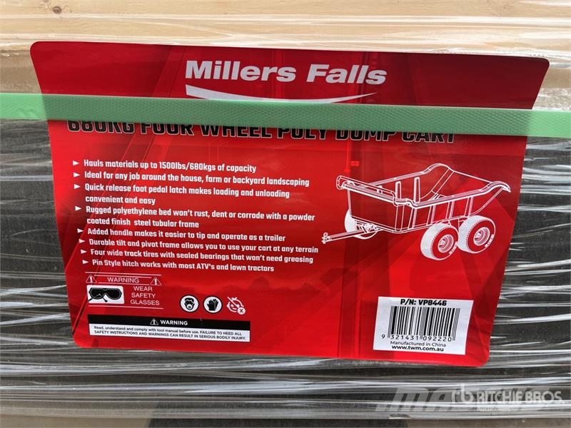 MultiQuip VP8446 Dump Cart Trailer (Unused) Sonstige Landmaschinen