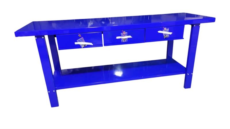 MultiQuip WH7100-BLU 3 Drawer Steel Workbench (Unused) Other components