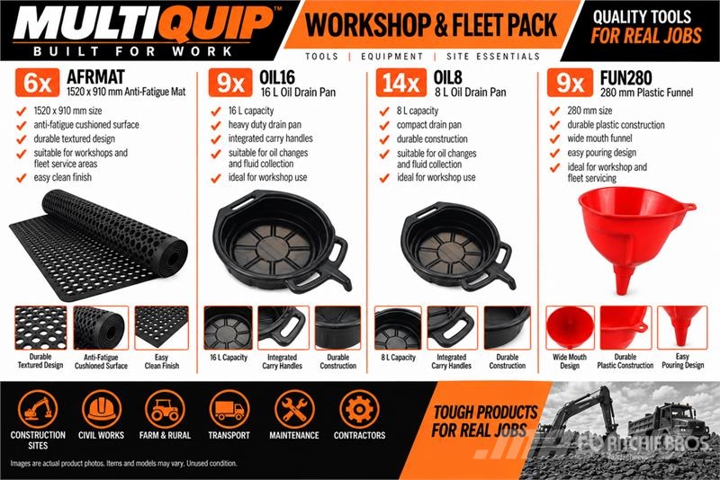 MultiQuip Workshop & Fleet Pack (Unused) Ostale komponente