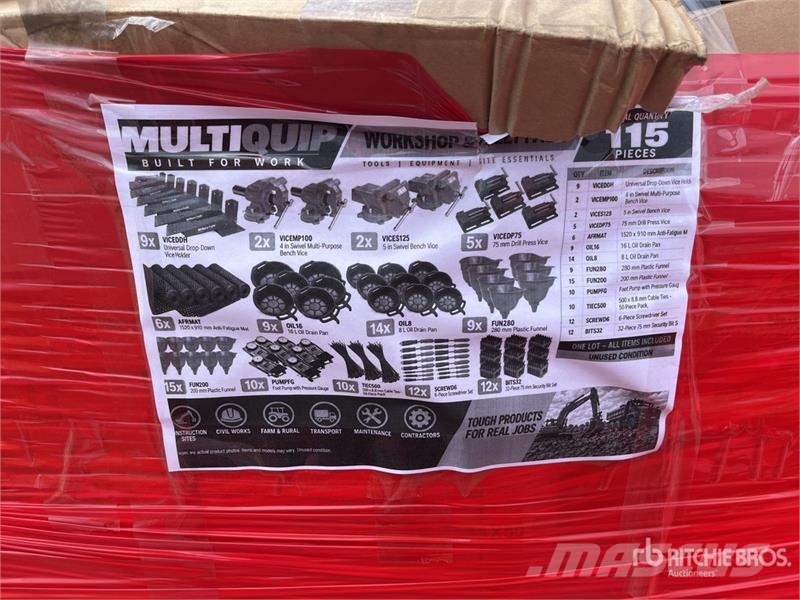 MultiQuip Workshop & Fleet Pack (Unused) Ostale komponente za građevinarstvo