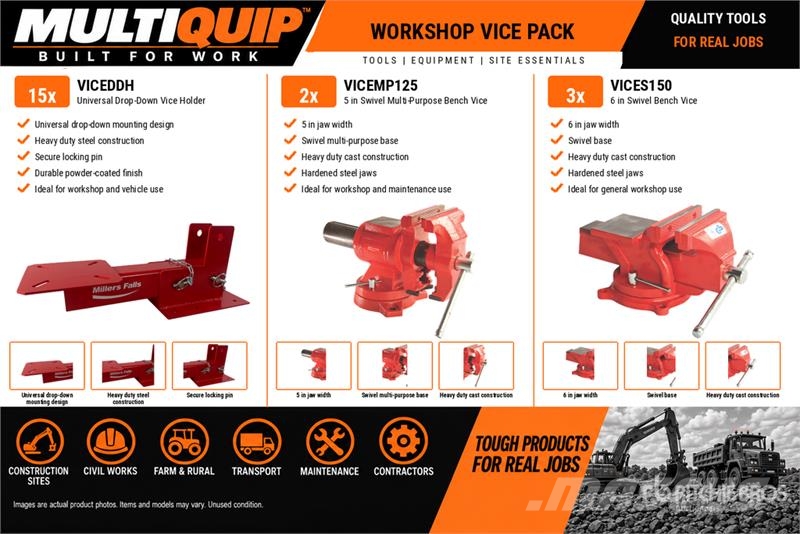 MultiQuip Workshop Vice Pack (Unused) Ostale komponente