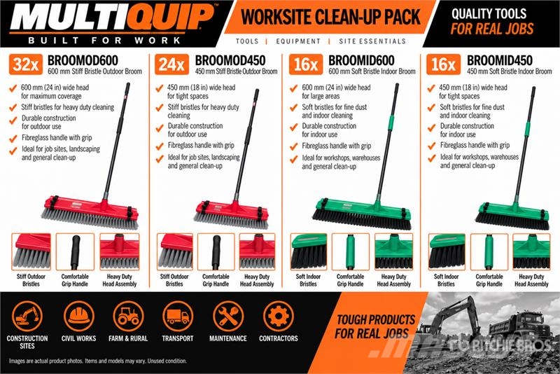 MultiQuip Worksite Clean-Up Pack (Unused) Ostale komponente
