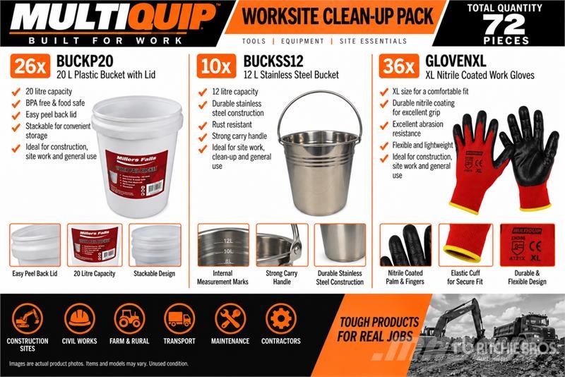 MultiQuip Worksite Clean-Up Pack (Unused) Ostale komponente