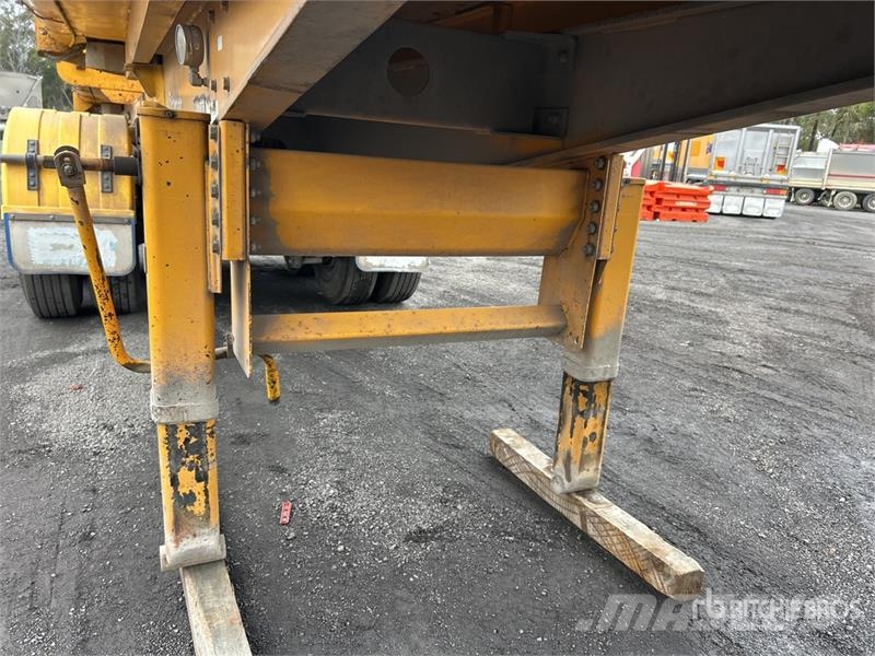  Muscat 14.8 m Bogie/A Stag Combination End Dump Tr Tipper trailers