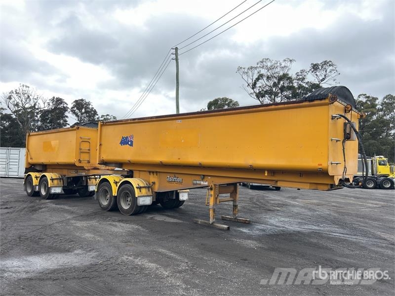  Muscat 14.8 m Bogie/A Stag Combination End Dump Tr Tipper trailers