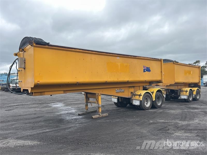  Muscat 14.8 m Bogie/A Stag Combination End Dump Tr Tipper trailers
