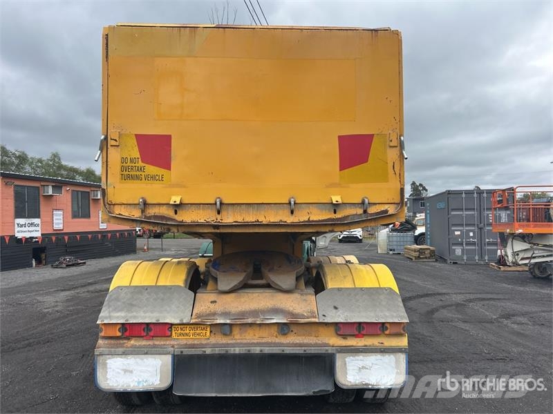 Muscat Bogie/A Stag B-Double Combination End Dump Kiper prikolice