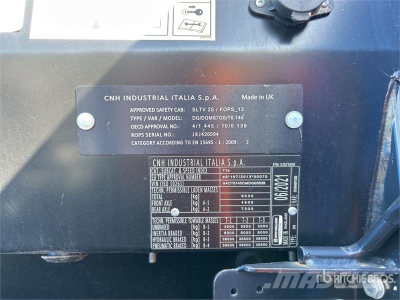 New Holland T6.145 4WD Tractor Traktoren