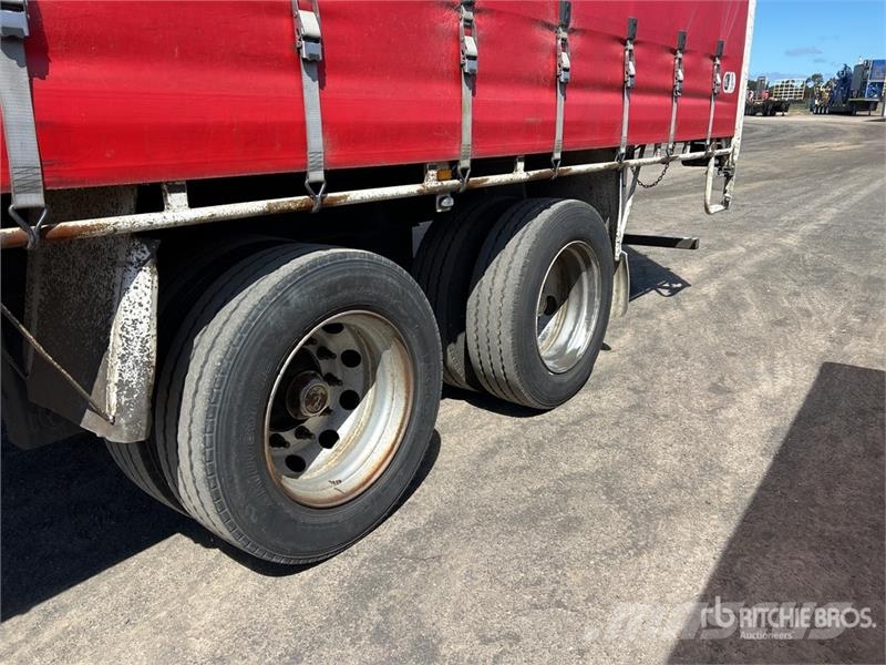  Nixon 6.1 m Bogie/A Curtain Side Trailer Remorca cu prelata