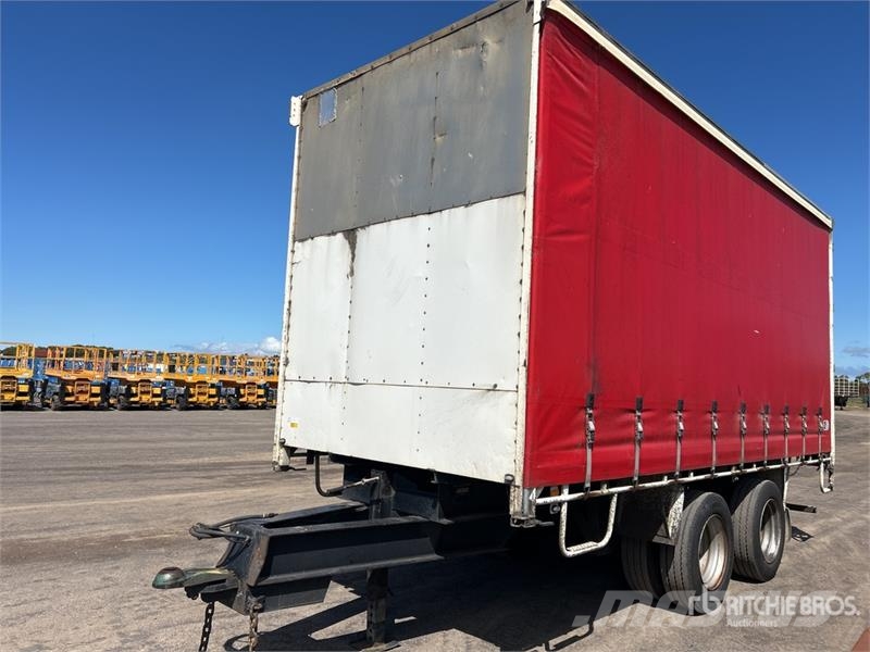  Nixon 6.1 m Bogie/A Curtain Side Trailer Remorca cu prelata