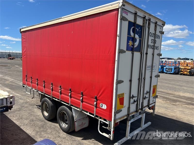  Nixon 6.1 m Bogie/A Curtain Side Trailer Remorca cu prelata