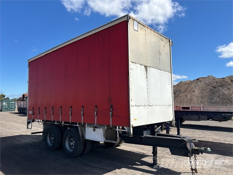  Nixon 6.1 m Bogie/A Curtain Side Trailer Remorca cu prelata
