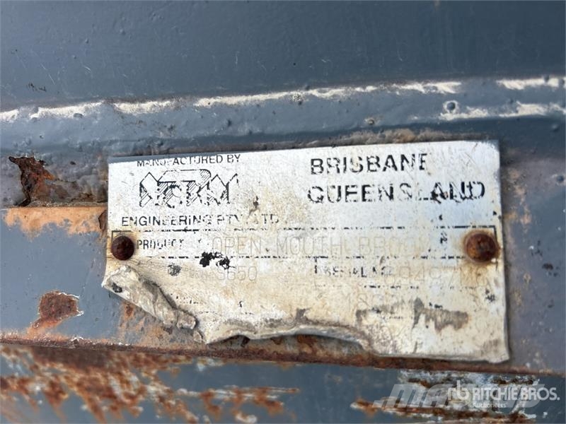 Norm Engineering 1800 mm Skid Steer Broom Süpürgeler