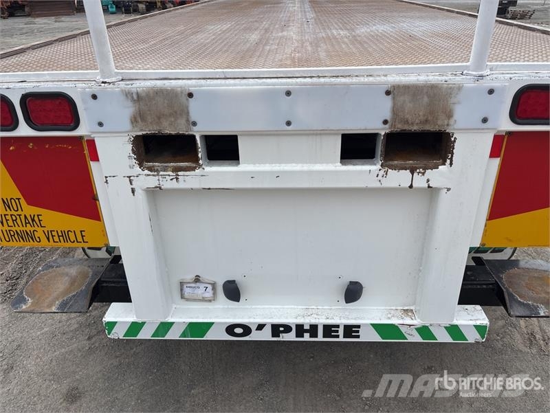Ophee 10.2 m Tri/A Flatbed Trailer 自卸半挂车
