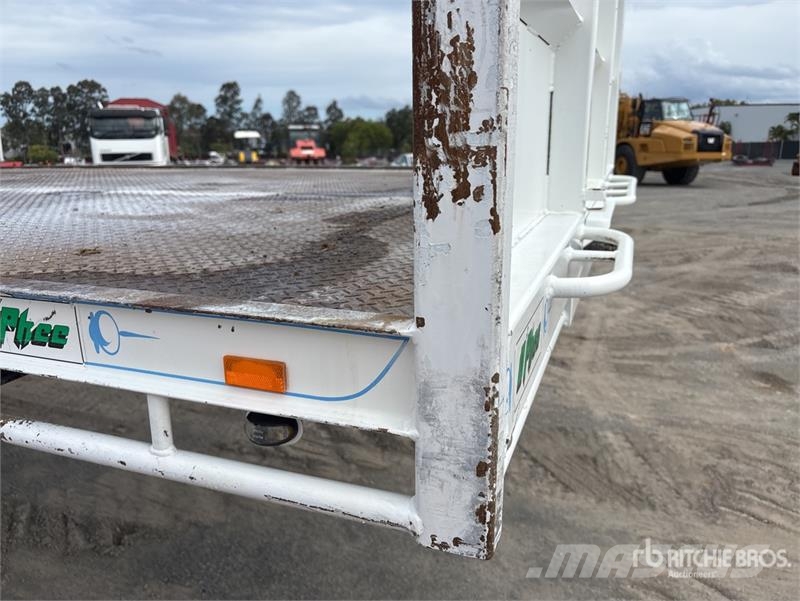 Ophee 10.2 m Tri/A Flatbed Trailer 自卸半挂车