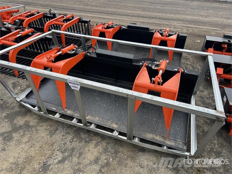  PABREAK GB232 Qty of (3) 84 In Skid Steer Grapple  Grapples