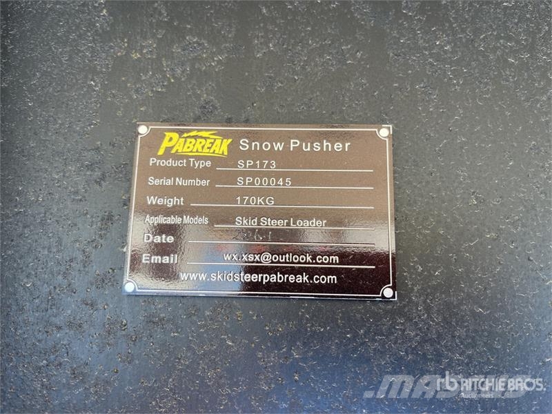 PABREAK SP173 2130 mm Skid Steer Box Blade (Unused Andet tilbehør