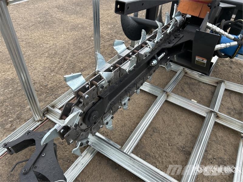  PABREAK TCR-380 84 In Skid Steer Trencher (Unused) Trancheuse