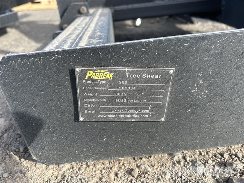 PABREAK TS80 Skid Steer Tree Shear (Unused) Hidraulične makaze