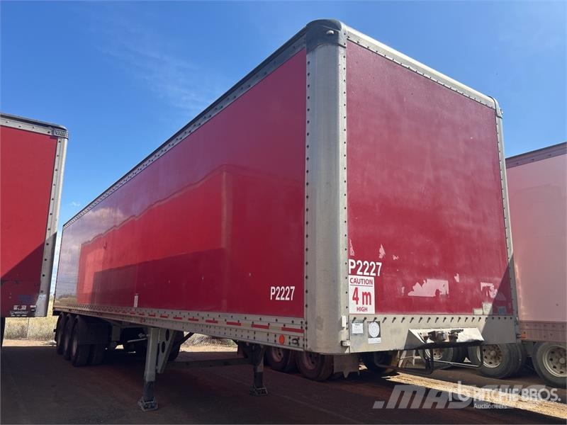 Peki Tri/A Van Trailer Remorque Fourgon