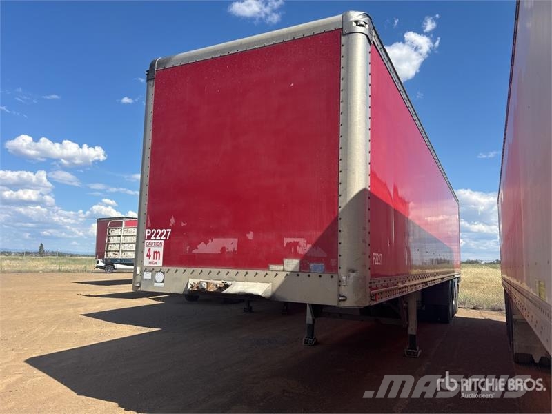 Peki Tri/A Van Trailer Remorque Fourgon