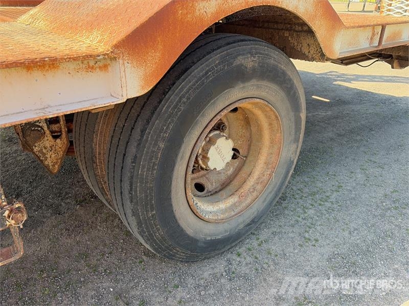  Plant Hire Services 6.1 m S/A Equipment Trailer Vehicle transport trailers