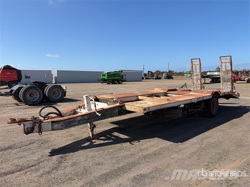  Plant Hire Services 6.1 m S/A Equipment Trailer Vehicle transport trailers