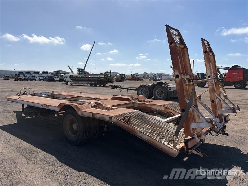  Plant Hire Services 6.1 m S/A Equipment Trailer Vehicle transport trailers