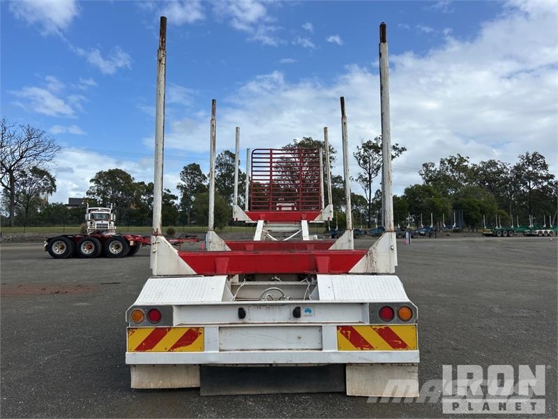  Plunkett 9.7 m Tri/A Log Trailer مقطورات أشجار