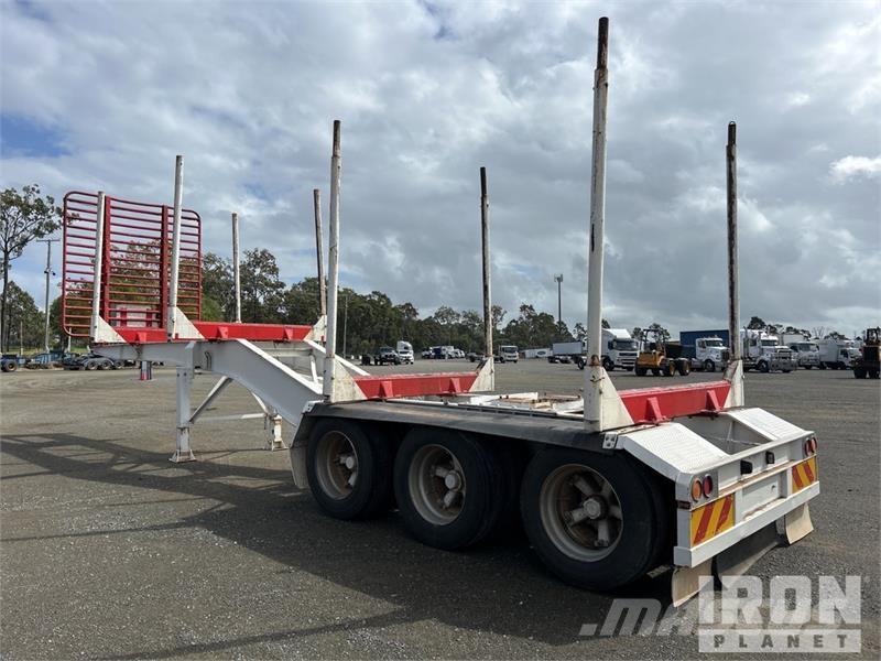  Plunkett 9.7 m Tri/A Log Trailer مقطورات أشجار