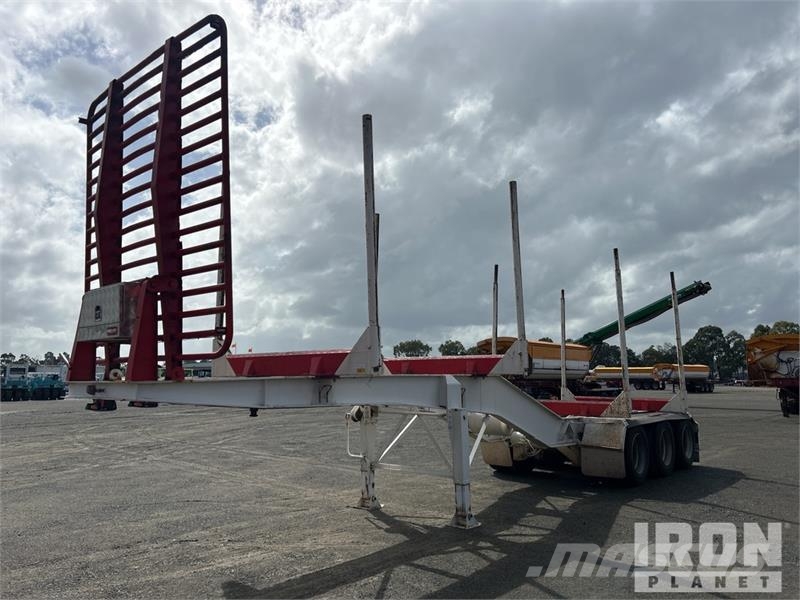  Plunkett 9.7 m Tri/A Log Trailer مقطورات أشجار