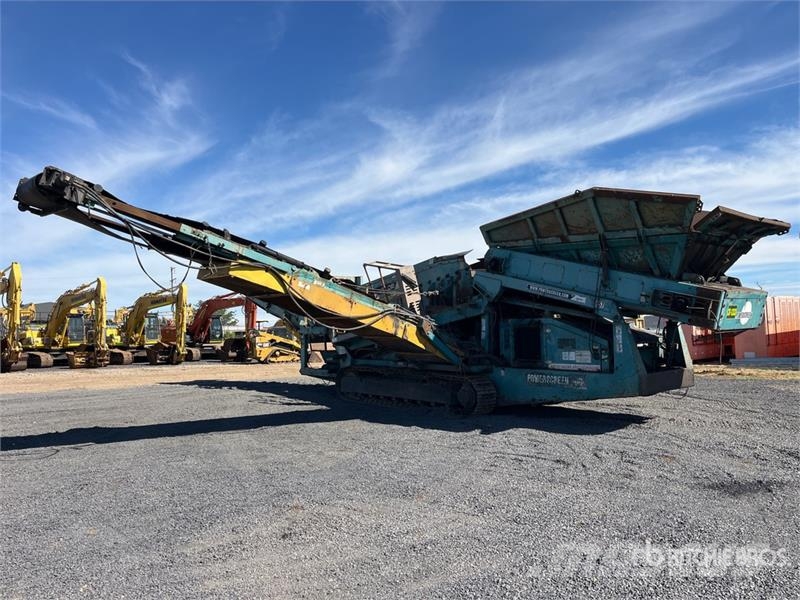 PowerScreen Warrior 1800 Tracked Screen Plant Machacadoras